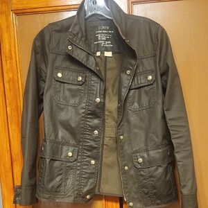 J. Crew Dark Green Utility Jacket